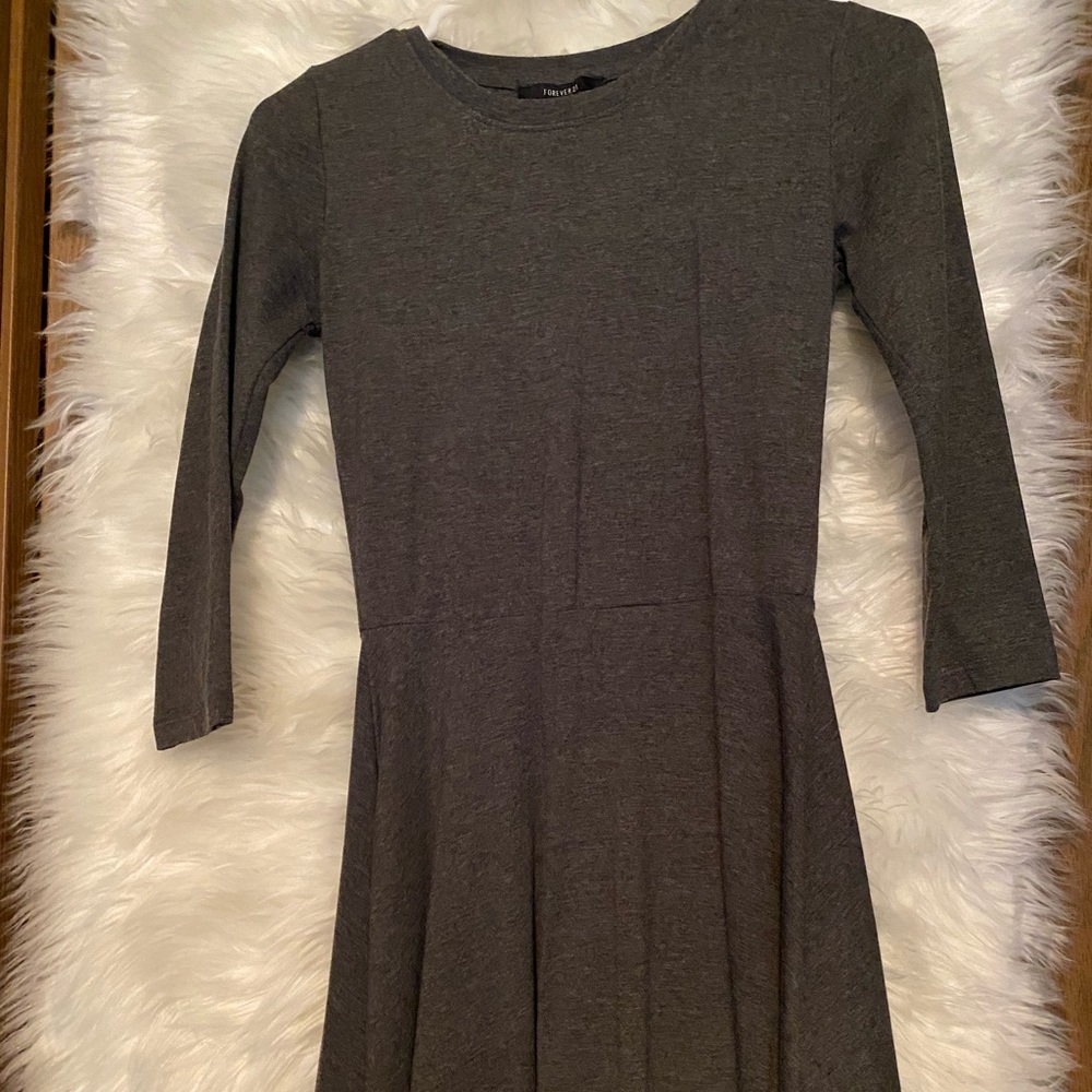 Grey Forever 21 dress